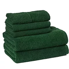 Airbnb Standard Bath Towel Set -Forest Green