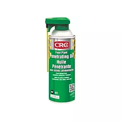 CRC Canada Food Plant Penetrating Oil, 312 g, Aerosol Can (73086)