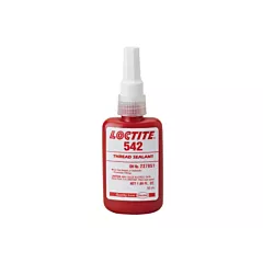 Loctite 542 Thread Sealant, 50 ml, Brown, Bottle, -54° C - 149° C/-65° F - 300° F (237051)