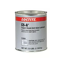 Loctite Loctite® 8008 C5-A Copper Anti-Seize Lubricant, 2.5 lbs., Can, 1800°F (982°C) (234204)