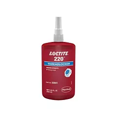 Loctite Composé de blocage 220, 250 ml, Bouteille, Moyen, 6 min, 24 h (231424)