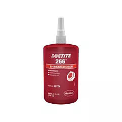 Loctite 266 Threadlocker, 250 ml, Bottle, High, 10 min., 24 hrs. (232331)