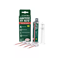 Loctite HY 4070™ Structural Repair Hybrid Adhesive, 11 g, Dual Cartridge, Off-White, Two-Part, 4 min. (2264448)
