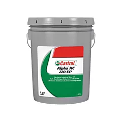 Castrol Alpha™ HC EP 220 Synthetic Industrial Gear Oil, 18.93 L, Pail (903459)