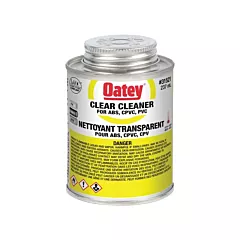 Oatey Clear Pipe Cleaner, 250 ml, Bottle (31521)