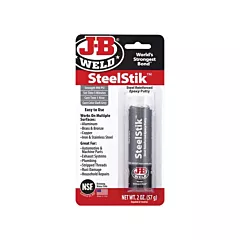 J-B Weld SteelStik Epoxy, 2 oz., Stick, Grey (8267CAN)