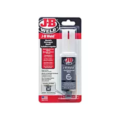 J-B Weld Adhesive, 25 ml, Syringe, Grey, 6 hrs., 15 hrs. (50165CAN)