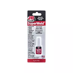 J-B Weld SuperWeld Glue, 6 g, Bottle, Clear (33106CAN)