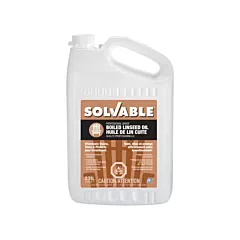 Solvable Huile de lin bouillie