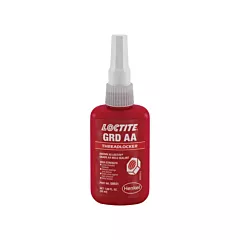 Loctite Letter Grade AA Wicking Grade Threadlocker, 50 ml, Bottle, High, 72 hrs. (195900)