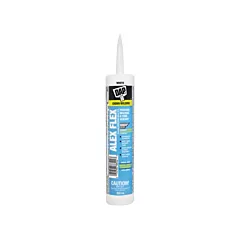 DAP Alex Flex® Premium Molding & Trim Acrylic Latex Siliconized Sealant, 300 ml, White, Cartridge (7079878542)