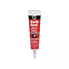 DAP Kwik Seal® Kitchen & Bath Adhesive Caulk, 162 ml, White, Tube (7079874853)
