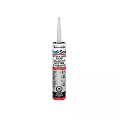 Rust-Oleum LeakSeal® Gutter & Siding Sealant, Cartridge, 300 ml (338375)