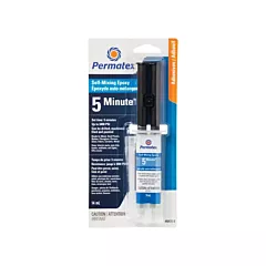 Permatex Colle époxyde à usage général, 14 ml, Seringue, Transparent, 5 min, 16 h (84114)