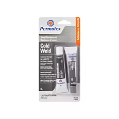 Permatex Cold Weld Bonding Compound, 2 x 28 g, Tube, Grey, 4 min., 24 hrs. (81374)
