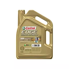 Castrol Edge® Extended Performance 0W-20 Motor Oil, 5 L, Jug (020603A)