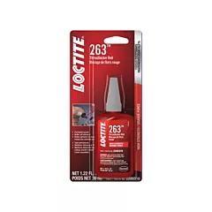 Loctite 263 Threadlocker, 36 ml, Bottle, High, 10 min. (2205310)