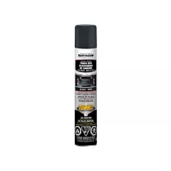 Rust-Oleum Professional-Grade Rubberized Truck Bed Coating, Aerosol Can, Black, 680 g, 680 g, Textured (390622)