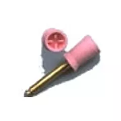 AllPro Prophy Cup Latch Mandrel Ribbed & Webbed Pink Soft Strawberry Scented 144/pkg 