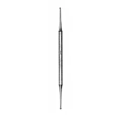 Curette Excavator Double Ended 1.5mm & 2.0mm Cup with Hole 14cm (VMALM-A4-430)