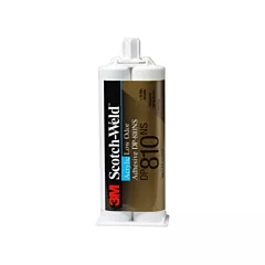 3M Scotch-Weld™ Low-Odour Acrylic Adhesive, 1.7 oz., Dual Cartridge, White, Two-Part, 10 min. (DP810NS-1.64OZ-TAN)