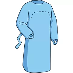 Impervious Polyethylene Gowns - Universal Size 50/case (VMAMG018396)