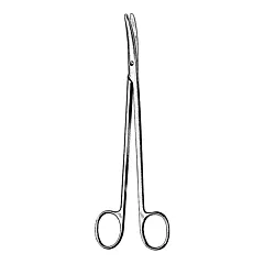 Metzenbaum Scissors, Blunt, Curved, 7 in. (17.8 cm) O.R. Quality instrument (made in Germany) (VMAMG508181-OR)
