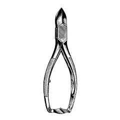 Nail Nipper, Angled, 5.5