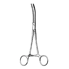 Rochester Pean Forceps, Curved, 6 1/4