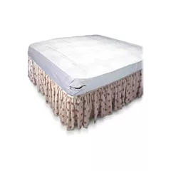 Vinyl Mattress Protector Zipper Fit - Double 