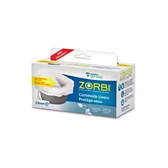 Zorbi Commode Liners 12/box 6box/case 