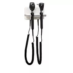 Amico Diagnostic Station with Coaxial Ophthalmoscope and Fiber Optic Otoscope (Wall Mount Transformer with Heads) (VMAMICO-DMCHFHXXX)