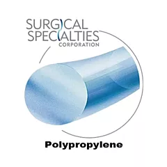 Look Suture Polypropylene Blue Monofilament 4-0 1002B, 18