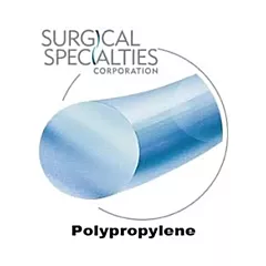 Look Suture Polypropylene Blue Monofilament 6-0 1082B, 18