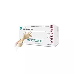 Ansell Microtouch DermaClean Latex Powder Free Gloves Large 100/box (VMANS3183)