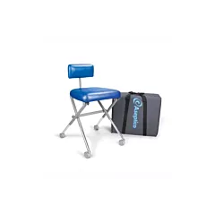 AseptiStool Portable Dental Operator's Stool - Blue 
