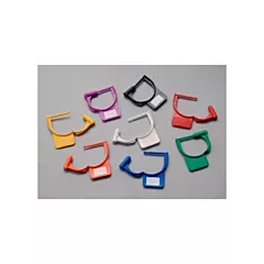 Tamper Evident Locking Tag Snap-Lock Blue Plastic (VMASP-251004BBG)