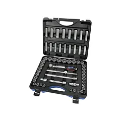 JET SAE/Metric 12-Point Socket Set, 1/2