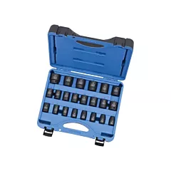 JET Jeu de douilles métriques à 6 pans, 1/2