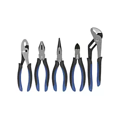 JET Super Heavy-Duty Industrial Pliers Set, 5 No. of Pieces (730306)