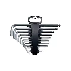 JET Jumbo Ball Nose Hex Key Set, 17 No. of Keys (775176)