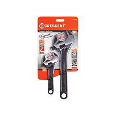Crescent Wide-Jaw Wrench Set, 2 No. of Pieces, Imperial, Adjustable (ATWJ2610VS)