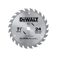 Dewalt Lame de scie circulaire en carbure, 7-1/4