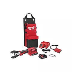 Milwaukee M18™ Force Logic™ 6T Utility Crimper Kit with D3 Grooves & Fixed BG Die (2678-22BG)