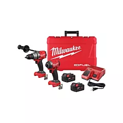 Milwaukee M18 Fuel™ 2-Tool Combo Kit with One-Key™, 18 V, Lithium-Ion, 0-3900, 2000 in-lbs (3696-22)