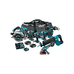 Makita XGT Cordless 7-Tool Combo Kit, 40 V, Lithium-Ion (DK0179G701)