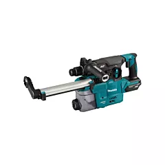 Makita XGT Brushless Cordless SDS-Plus Rotary Hammer with DX10 Dust Extraction Attachment (Tool Only), 1-3/16