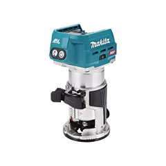 Makita XGT Brushless Cordless Compact Router (Tool Only), 40 V, 10000-31000, Lithium-Ion (RT001GZ01)