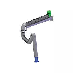 Lev-Co Bras d'extracteur Super-Flex (P-044)