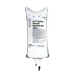 Sodium Chloride Saline NaCl 0.9% 500 mL VIAFLEX Bag (2B1323Q)